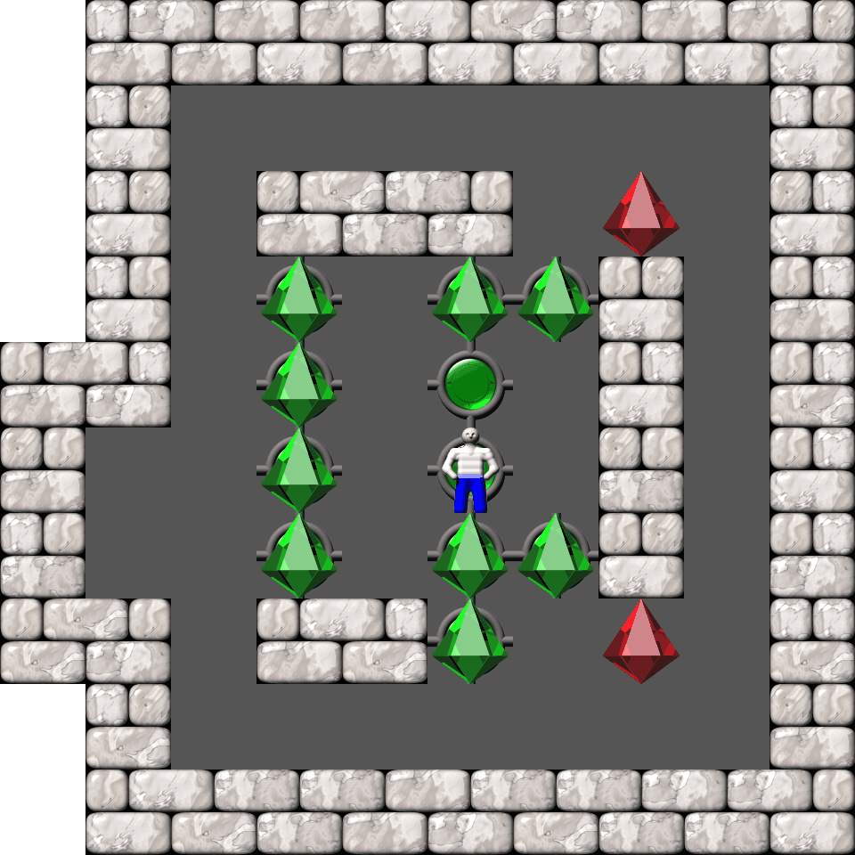 Sokoban Chrysalis Variations 01 level 6